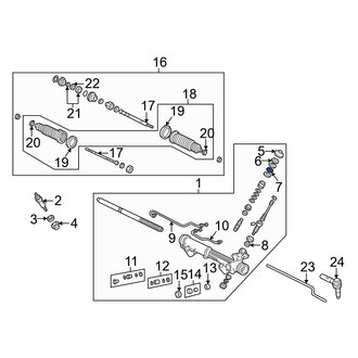 Mazda OE - Steering Gear Input Shaft Bearing