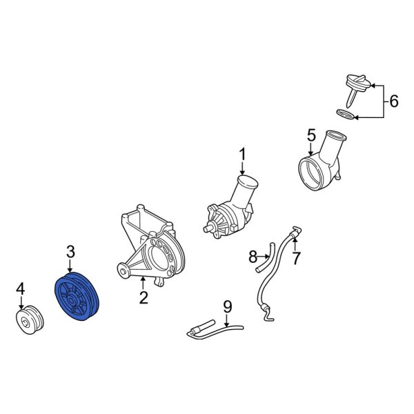 Power Steering Pump Pulley