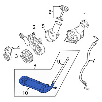 Mazda OE - Power Steering Return Hose