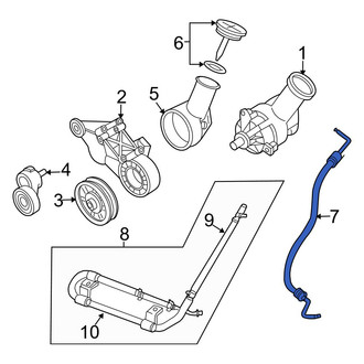 Mazda OE - Power Steering Pressure Hose
