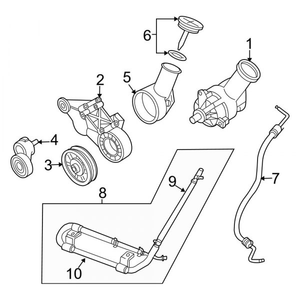 Steering Gear & Linkage - Pump & Hoses