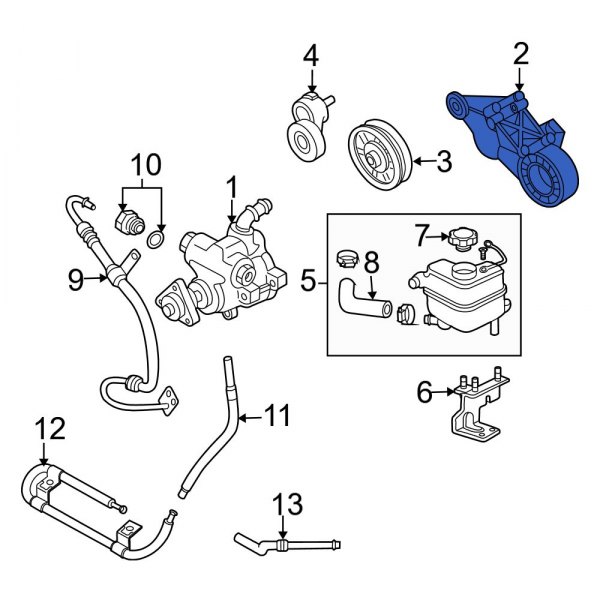 Power Steering Pump Bracket