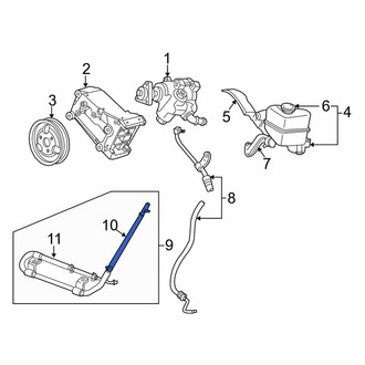 Mazda OE - Power Steering Return Hose