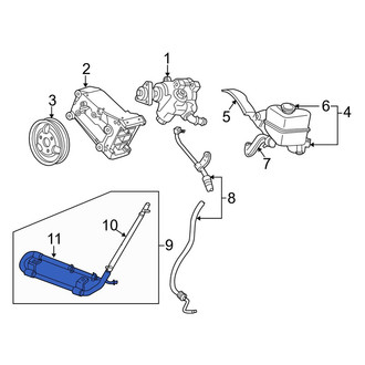 Mazda OE - Power Steering Return Hose