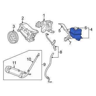 Mazda OE - Power Steering Reservoir