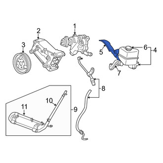 Mazda OE - Power Steering Pump Reservoir Bracket