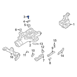 Mazda OE - Steering Column Tube Bolt