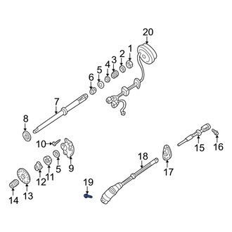 Mazda OE - Steering Shaft Bolt