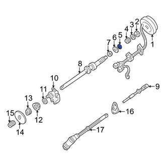 Mazda OE - Turn Signal Cancel Cam Plate Retaining Ring