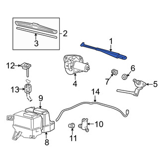 Mazda OE - Wiper Arm