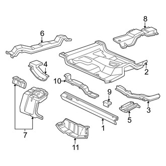 Mazda OE - Cab - Floor (Regular Cab)