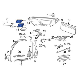 Mazda OE - Dome Light