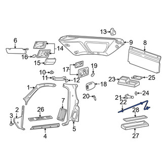 Mazda OE - Floor Jack Handle