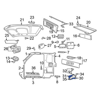 Mazda OE - Floor Jack Bracket