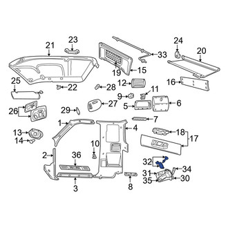 Mazda OE - Floor Jack Nut
