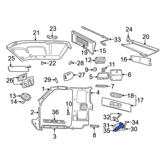 Mazda OE - Jack Pad