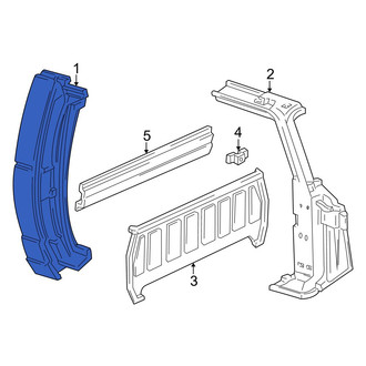 Mazda OE - Left Body B-Pillar