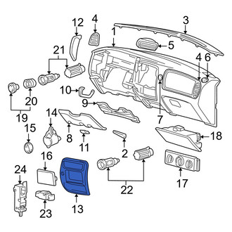 Mazda OE - Instrument Panel Bezel