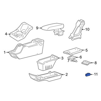 Mazda OE - Console Cap