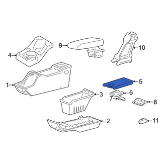 Mazda OE - Console Lid
