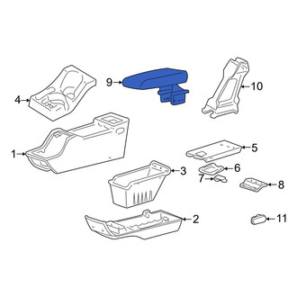 Mazda OE - Console Armrest
