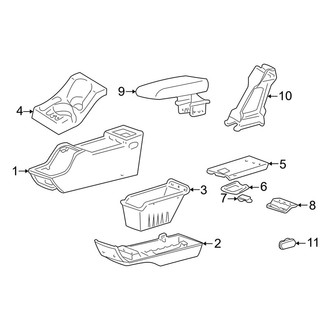 Mazda OE - Full Console
