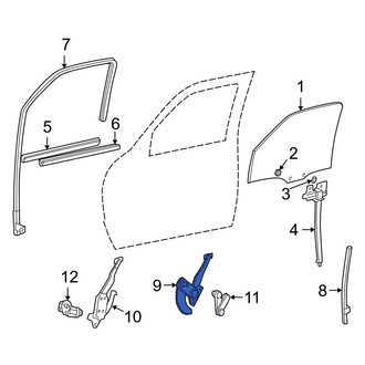 Mazda OE - Front Left Window Regulator