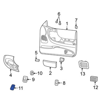 Mazda OE - Front Door Lock Switch