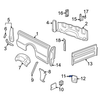 Mazda OE - Fuel Door Spring