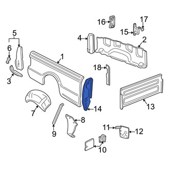 Mazda OE - Truck Bed Panel