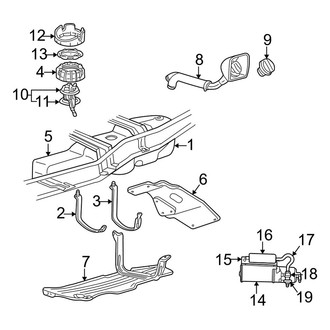 Mazda OE - Fuel System Components