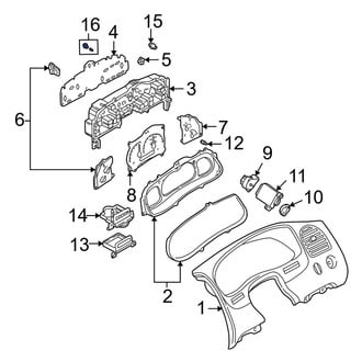 Mazda OE - Instrument Panel Light Bulb