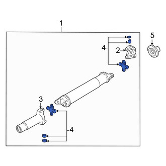 Mazda OE - Rear Forward Universal Joint