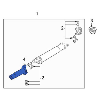 Mazda OE - Drive Shaft Slip Yoke