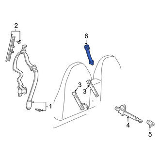 Mazda OE - Front Seat Belt Extension
