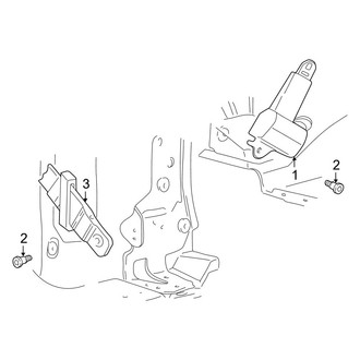Mazda OE - Restraint Systems - Rear Seat Belts