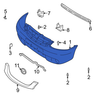 Mazda OE - Front Bumper Cover