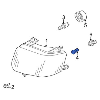 Mazda OE - Turn Signal & Parking Light Bulb
