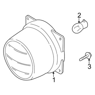 Mazda OE - Front Lamps - Fog Lamps (ES / LX)