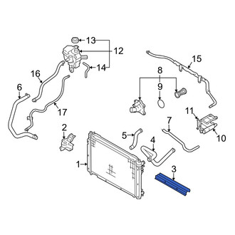 Mazda OE - Radiator Support Access Cover