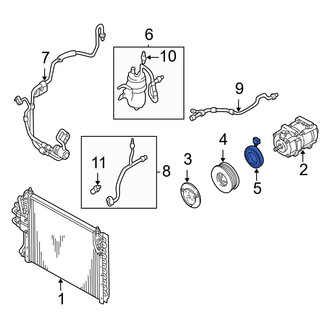 Mazda OE - A/C Compressor Clutch Coil