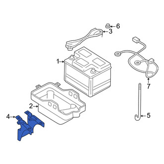 Mazda OE - Battery Tray Bracket