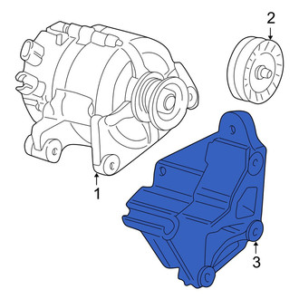 Mazda OE - Front Alternator Bracket