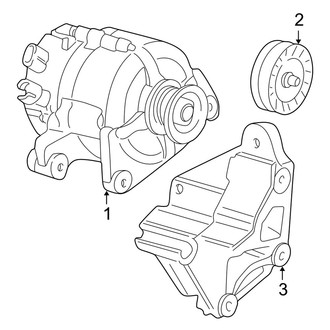 Mazda OE - Electrical - Alternator (3.0L)