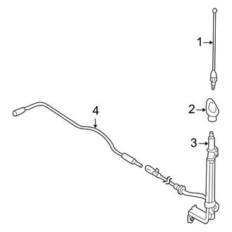 Mazda OE - Electrical - Antenna