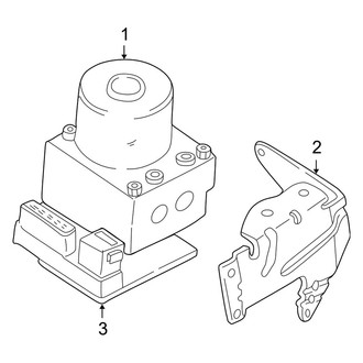 Mazda OE - Electrical - ABS Components (4-Wheel ABS)
