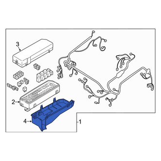 Mazda OE - Lower Fuse Box Cover