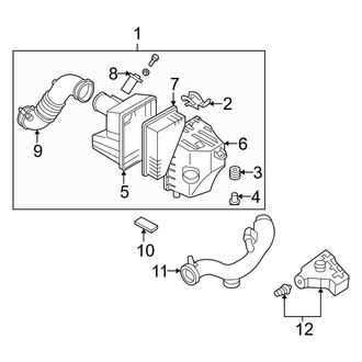 Mazda OE - Engine / Transaxle - Air Intake