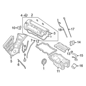 Mazda OE - Engine / Transaxle - Engine Parts (3.0L)