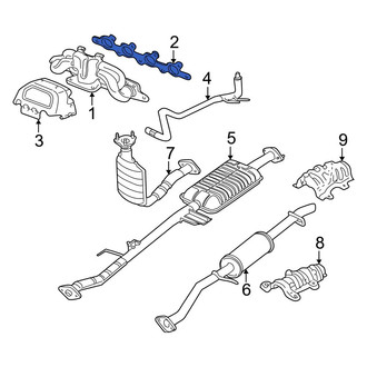 Mazda OE - Exhaust Manifold Gasket